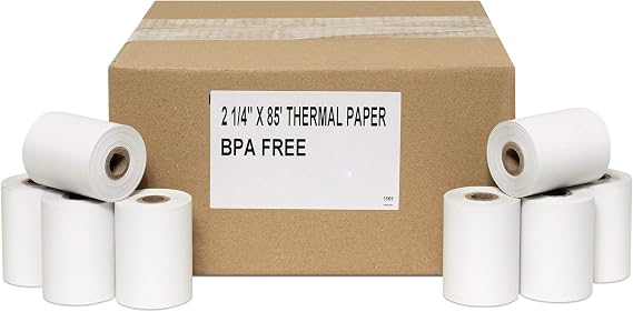 (150 Rolls) 2 1/4 x 85' Thermal Receipt Paper - Veeder Root TLS350(150 Rolls)