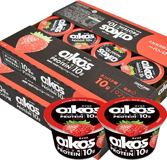 Danon Oicos Yogurt 12 Cup Set of 2 Strawberry
