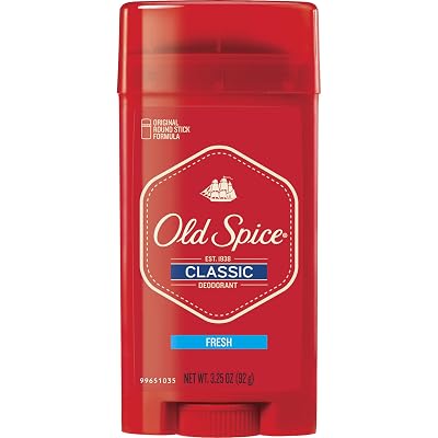 Old Spice Classic Stick Fresh Scent Mens Deodorant, 3.25 Ounce