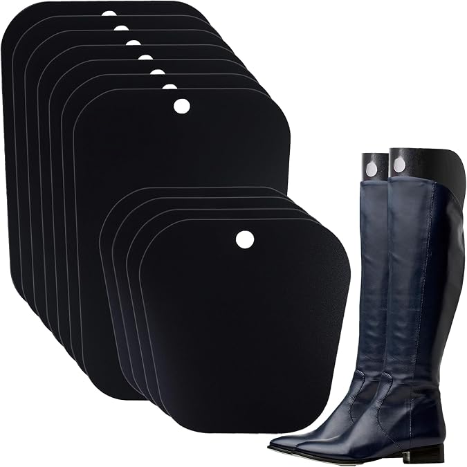 Ruisita 10 Pieces (5 Pairs) Boot Shaper Form Inserts Boots Tall Support for Women and Men
