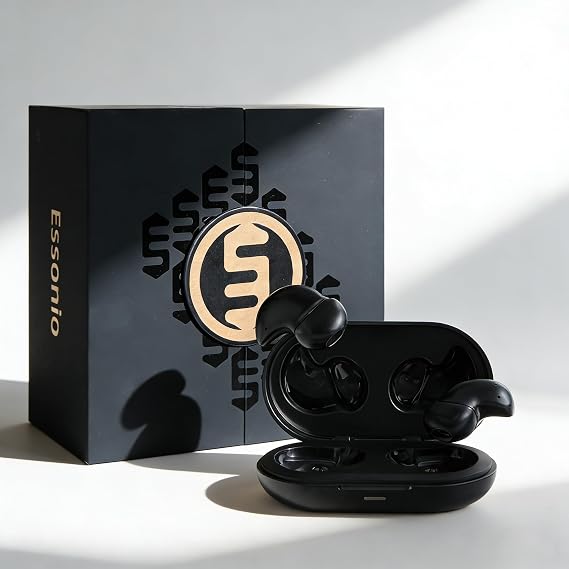 Sleep Earbuds 53dB High-Frequency Noise Reduction 8-mic Array & Dual Hybrid Filtering Technology, 80H Playtime, Snore Blocking Comfortable