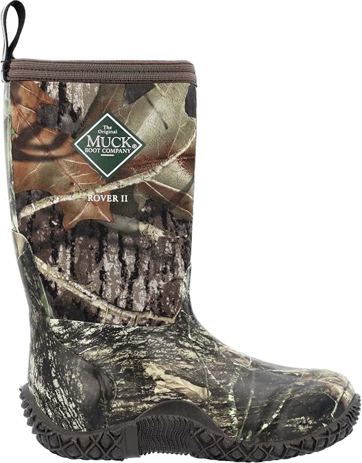MUCK Kids' Mossy Oak Break-Up Rover II Boot