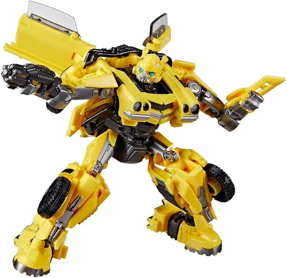 Hasbro Transformers Studio Series Deluxe Class 100 Bumblebee Toy, Rise of The Beasts, 4.5-inch, Action Figure for Boys and Girls Ages 8 and Up, (F7237)