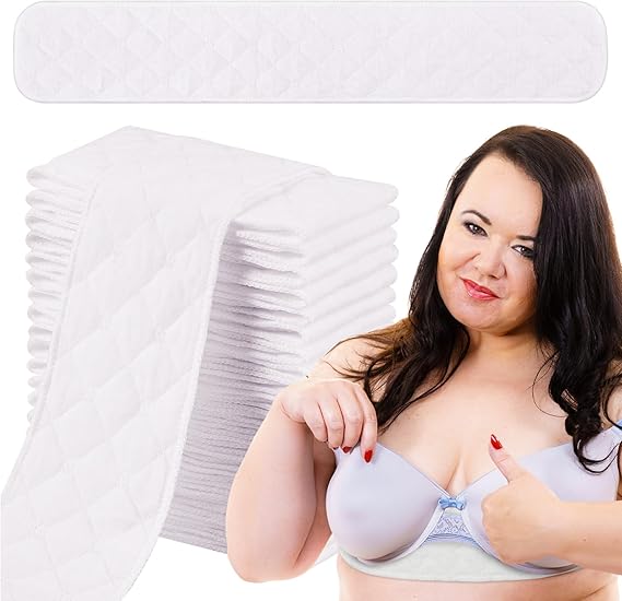 Toulite 20 Pcs Bra Liners for Sweat Absorb