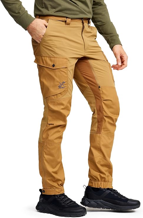 RevolutionRace Rambler Lightweight Pro Trousers for Men, Outdoor Walking and Hiking Trousers
