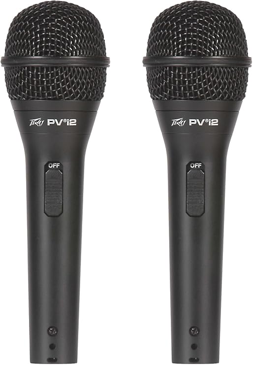 Peavey Pvi 2 - 2-Pack Dynamic Cardiod Microphones