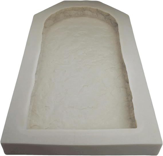 Rubber Molds for Concrete, Headstone Mold for Pets, 24.5" L x 12" W x 2" D