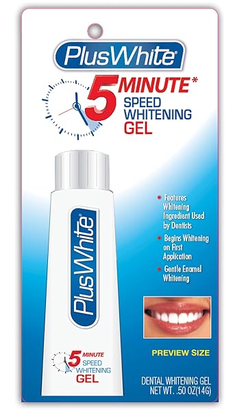 Plus White 5 Minute Premier Speed Whitening Gel, 0.50 Ounce