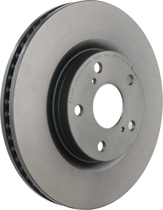 Brembo 09.A417.11 UV Coated vented Front Brake Rotor EMGRAND/ENGLON/GLEAGLE/LEXUS/TOYOTA/TOYOTA (FAW)/TOYOTA (GAC) OE# 4351242050