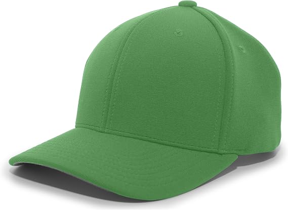 Pacific Headwear M2 Performance Hook-and-Loop Adjustable Cap, Kelly, OS