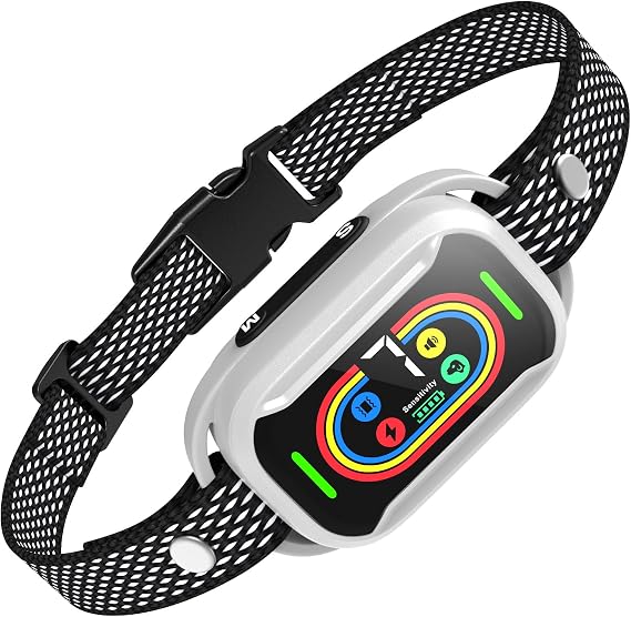 Smart Bark Collar for Dogs, 5 Modes Training Collar