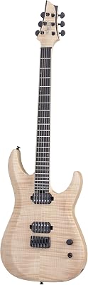 Schecter 6 String Solid-Body Electric Guitar, Natural Pearl 302