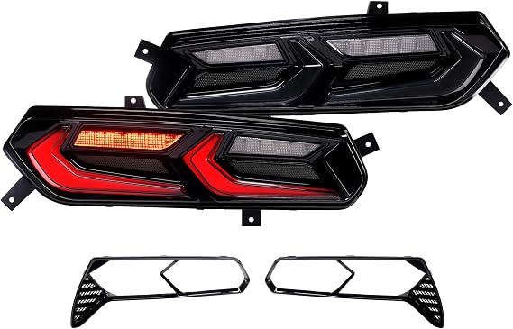 Morimoto XB LED Taillights fits 14-19 Chevy Corvette C7, Smoked (LF754)