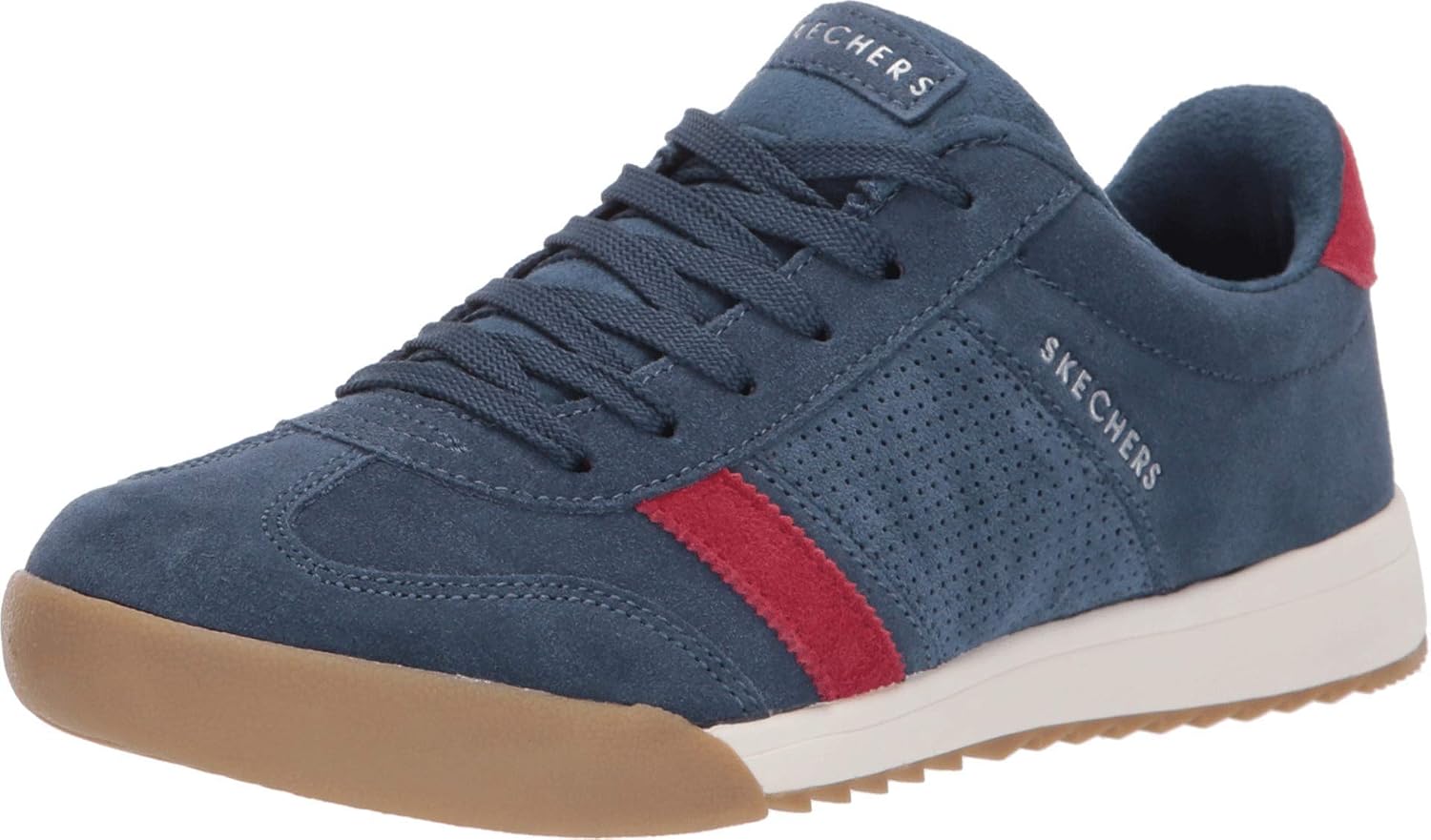 Skechers Womens Zinger-Suede Retro Trainer Sneaker