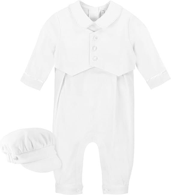 Carriage Boutique Baby Boys Elegant - Christening Baptism Outfit