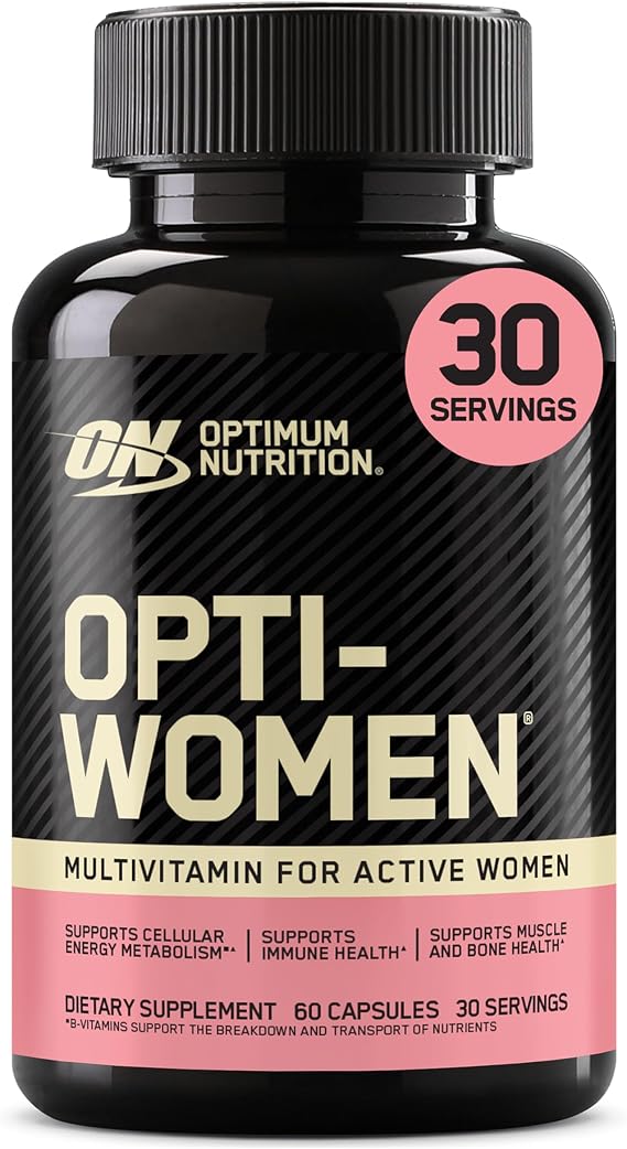 Optimum Nutrition Opti-Women Daily Multivitamin Supplement, 60 Ct