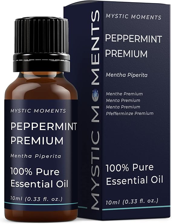Mystic Moments | Peppermint Essential Oil | 10ml