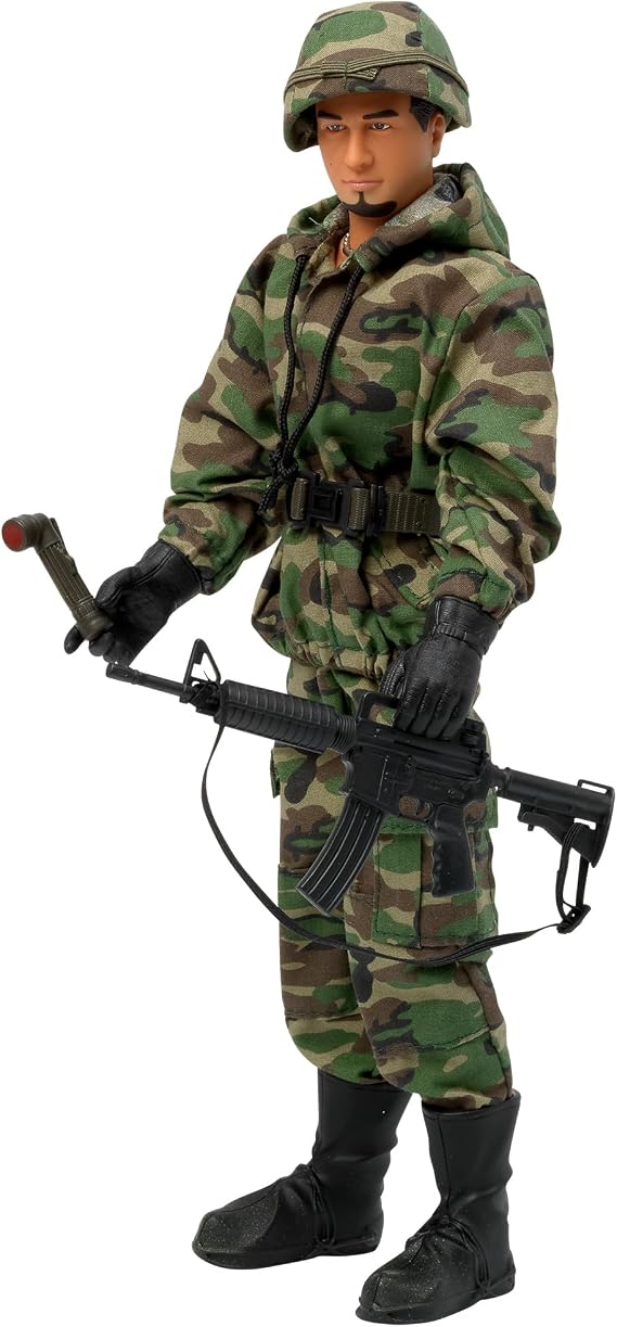 WORLD PEACEKEEPERS from Peterkin | 12" Marine (NBC Specialist) Action Figure & Accessories | 1:6 Scale | Action Figures & Accessories | Ages 3+