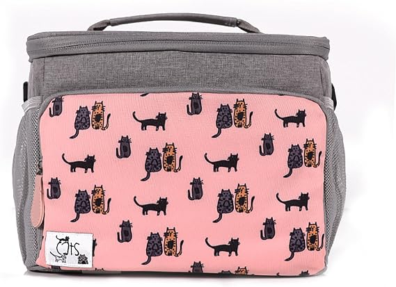 Biggdesign Cats Isı Yalıtımlı Çanta Pembe