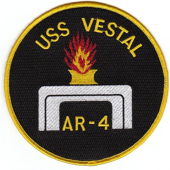 AR-4 USS Vestal Collectible Novelty Patch