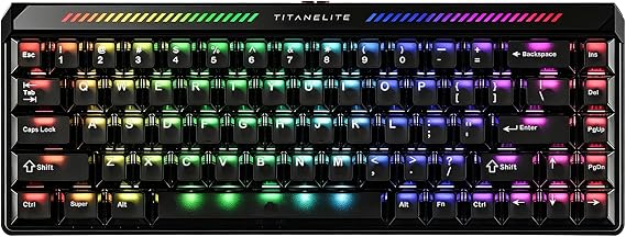 MADLIONS 68 Key Gaming Keyboard with Magnetic Hall-Effect and Rapid Trigger