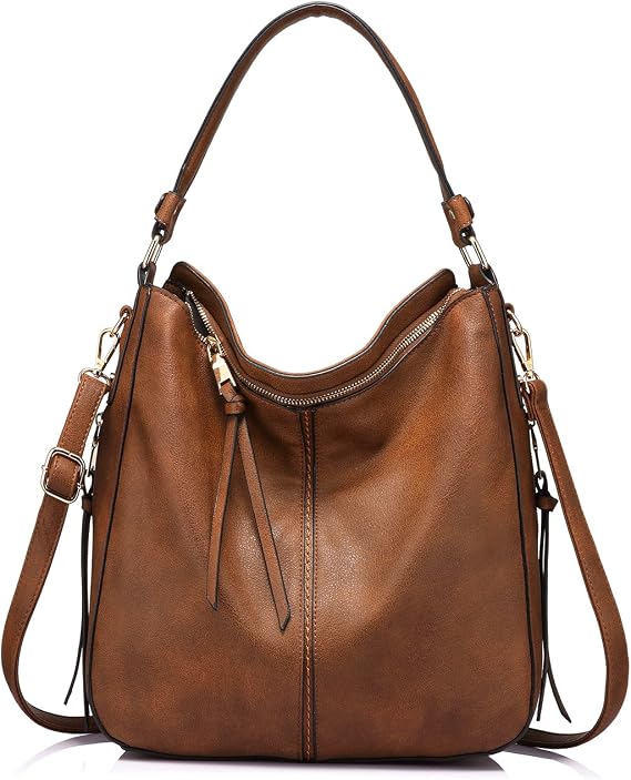 Realer Hobo Crossbody Bag for Women, Designer Shoulder Purse Handbags
