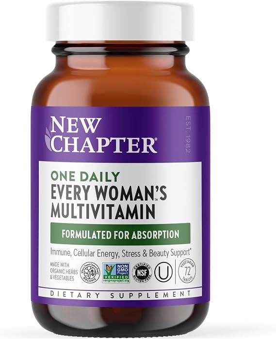New Chapter Every Woman's One Daily Multivitamin, 72 Tablets