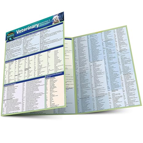 Veterinary Terminology & Abbreviations: a QuickStudy Laminated Reference Guide