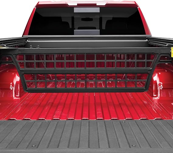 RealTruck Roll-N-Lock Cargo Manager Truck Bed Organizer | CM225 | Fits 2019 - 2025 Chevy/GMC Silverado/Sierra, works w/ MultiPro/Flex tailgate 8' Bed (96.3")