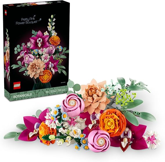 LEGO Botanicals Pembe Çiçek Buketi 10342