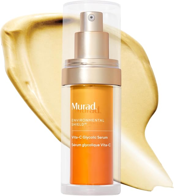 Murad Vita -C Glycolic Serum Illuminating Serum Containing Vitamin Gold, Effective in Stains and Color Inequality