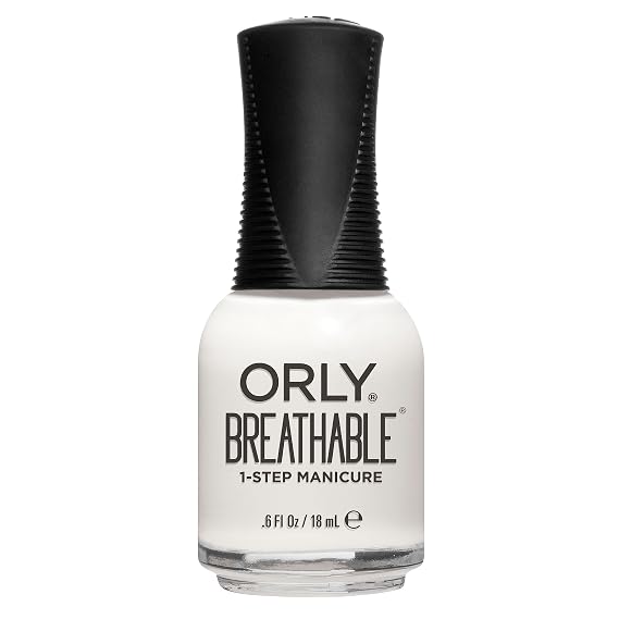 Orly Breathable Nail Color, White Tips, 0.6 Fluid Ounce