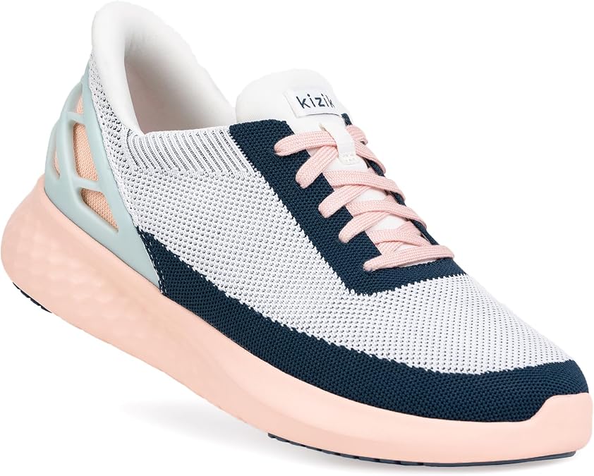 Kizik Slip On Sneakers: Athens - Comfortable All-Day Wear, Hands Free Convenience, Breathable Knit Top, Mens & Womens Walking Shoes with Arch Support