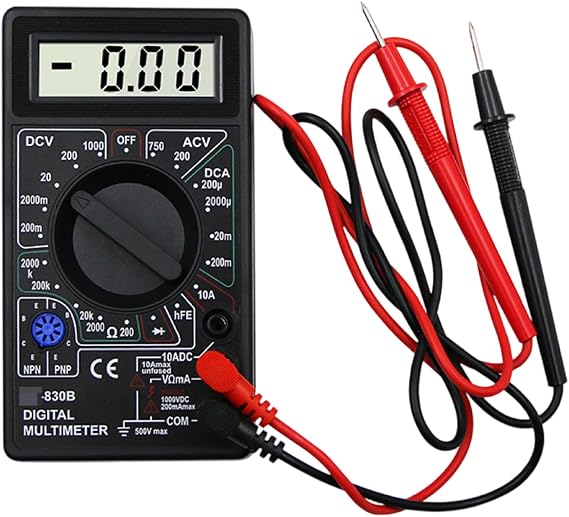 Professional Multi Tester Meter Diode Tricode Measurement Automatic Range Electronics Upgraded Digital Multimeter Semiconductor Test Tool