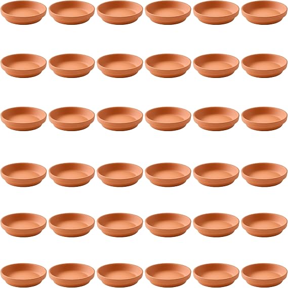 Ashland 4" Clay Saucer, 36 Pack