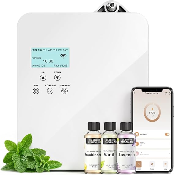 HVAC Scent Diffuser, Essential Oil Diffuser for Home, 3500 Sq.Ft