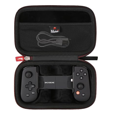 Mchoi Hard Case Fits for Backbone Pro/ Backbone One Mobile Gaming Controller Hard Carrying Case Only