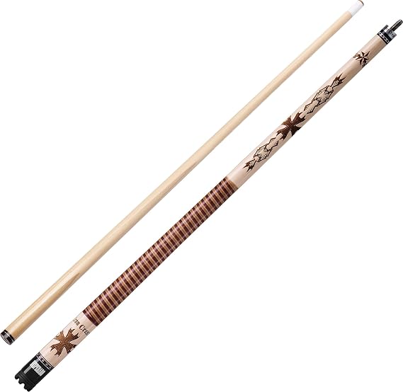 Viper Desperado 58" 2-Piece Billiard/Pool Cue, Iron Cross
