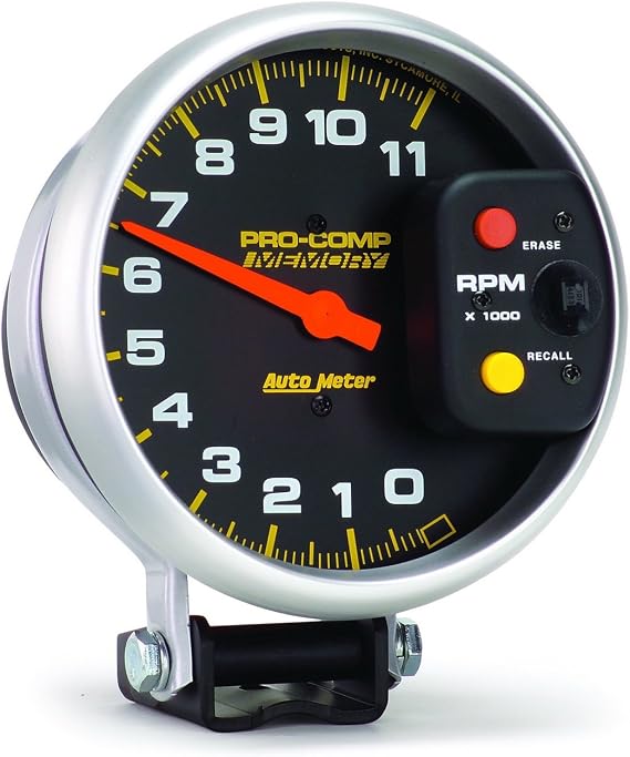 Auto Meter 6811 Pro-Comp Memory Tachometer 5.000 in.