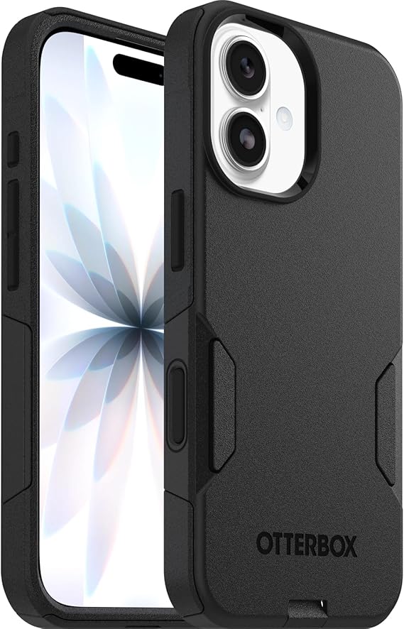 OtterBox iPhone 17 Commuter Series Case - Black - Thin & Protective iPhone Case