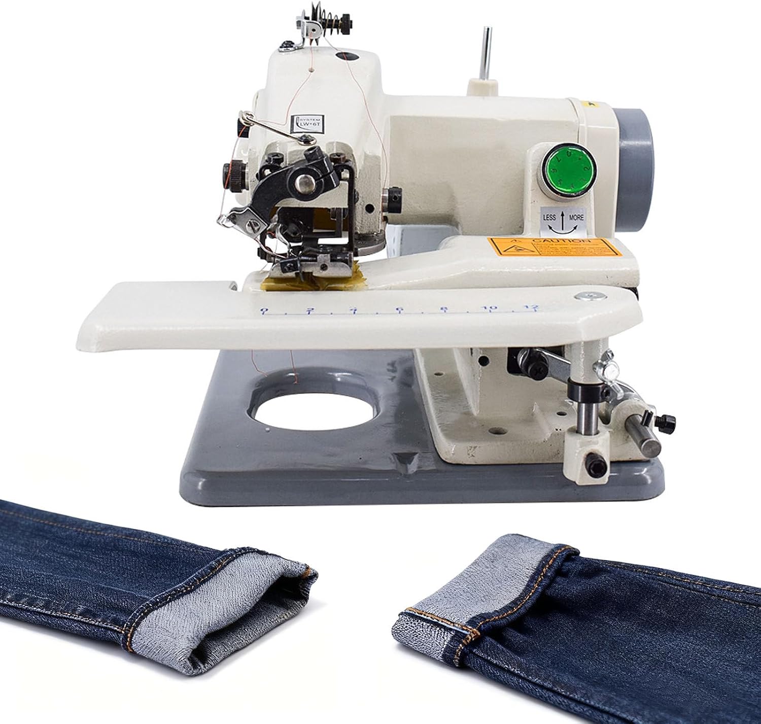 Blind Hemming Machine for Invisible Stitches, 1200RPM Portable Sewer with Adjustable Stitch Length & Foot Height, Easy Hemming for Pants, Suits, Curtains by DIY & Pros