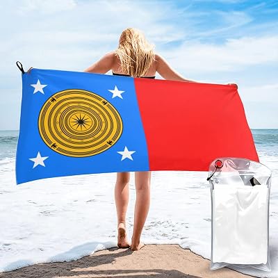 Flag of The Kayan People Bath Towels 27.5x55 Inch Super Soft Quick Dry Bath Towel Travel Gym Beach Towel Picnic Yoga Blankets