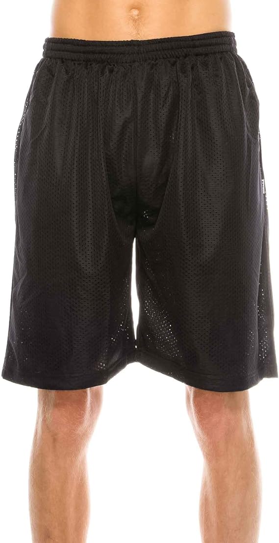 PRO 5 Mens Plain Mesh Shorts