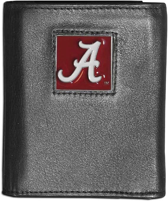Siskiyou Sports NCAA Leather Tri-Fold Wallet