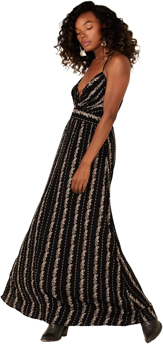 Angie Women's Angie Women's Printed Surplus Top Maxi Dress