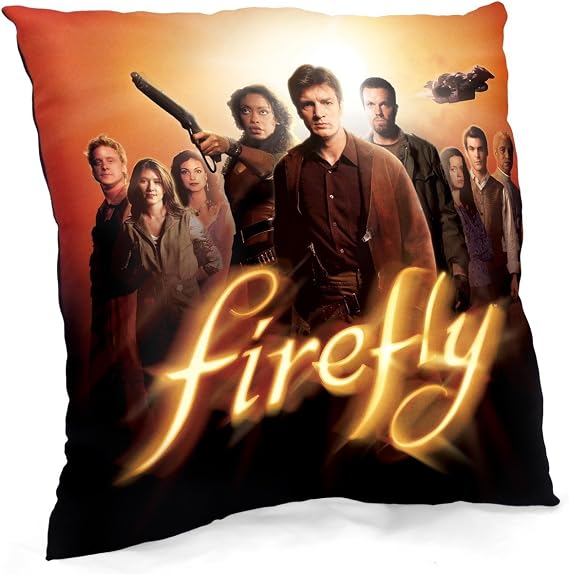 Toy Vault TYV23009 Firefly Crew Throw Pillow