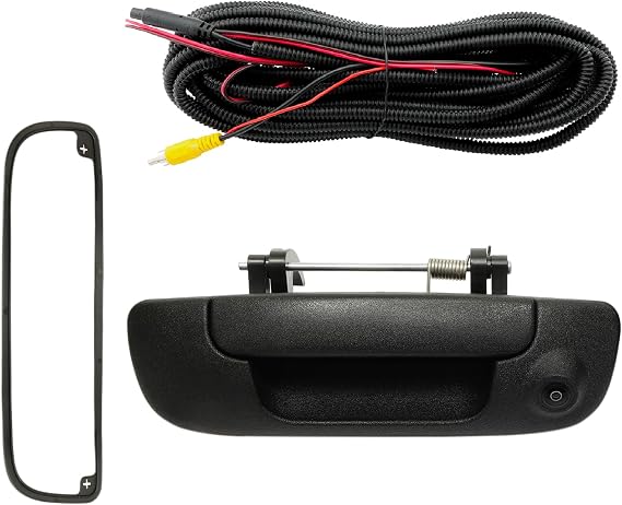Tailgate Handle w/Reverse Camera, Fit for 02-09 Dodge Ram 1500 2500 3500