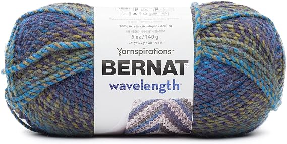 BERNAT Wavelength, Violet Turquoise, 140g