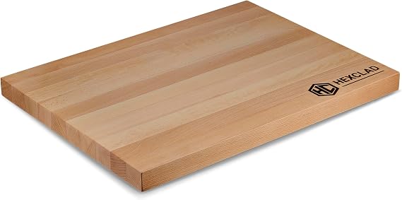 HexClad 24 x 18 Inch Extra Large Reversible Beechwood Cutting Board
