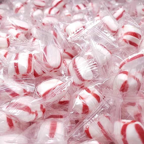 Candy Retailer Wrapped Soft Mint Puffs 1 Lb